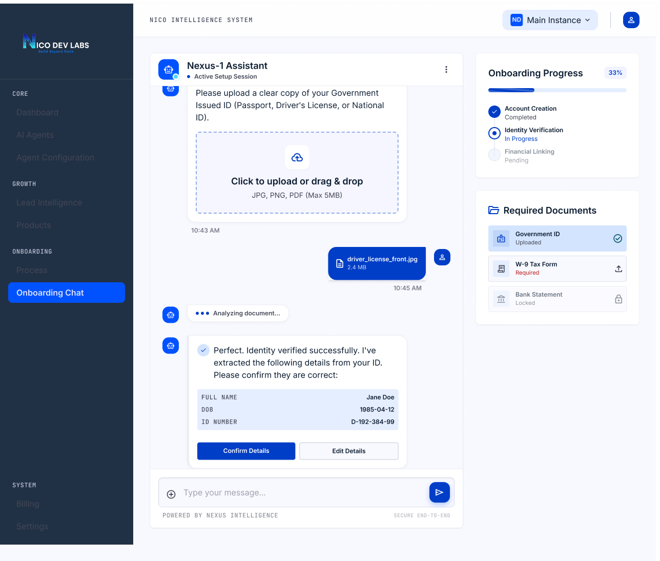 CRM with AI Agent